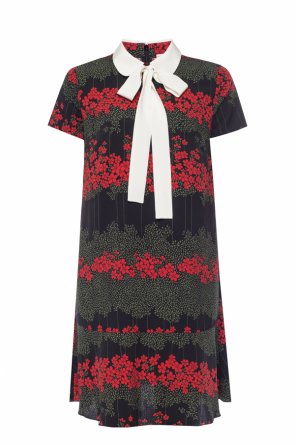 Patterned dress with short sleeves, zdjęcie 1 Patterned dress with short sleeves od Red Valentino